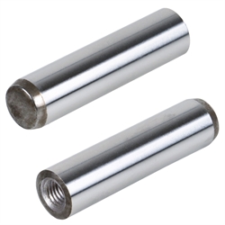 Zylinderstift DIN 7979 Stahl gehärtet Durchmesser 10m6 Länge 40mm mit Innengewinde M6, Produktphoto