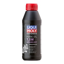 LIQUI MOLY Motorbike Fork Oil 7,5W medium/light 500ml Verpackungseinheit = 6 Stück (Das aktuelle Sicherheitsdatenblatt finden Sie im Internet unter www.maedler.de in der Produktkategorie), Produktphoto