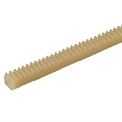 Zahnstange aus Polyketon Modul 0,5 Zahnbreite 4mm Höhe 4,5mm Länge 250mm , Produktphoto