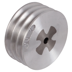 Keilriemenscheibe aus Aluminium Profil XPA, SPA und A (13) 3-rillig Nenndurchmesser 180mm, Produktphoto