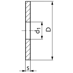 Reibbelag für Rutschnabe FA und FA-K Baugröße 2 58x88x3mm, Technische Zeichnung