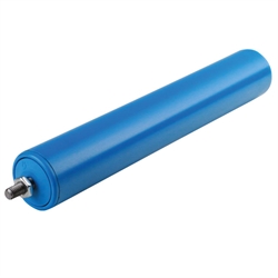 Tragrolle K3 Kunststoff blau Ø=63mm RL=300mm EL=319mm AL=349mm Außengewinde, Produktphoto