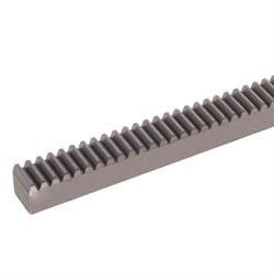 Zahnstange Stahl C45K Teilung 10mm Zahnbreite 30mm Höhe 30mm Nennlänge 500mm, Produktphoto